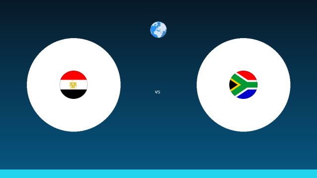 موعد مباراة مصر وجنوب أفريقيا في المباريات الودية الدولية